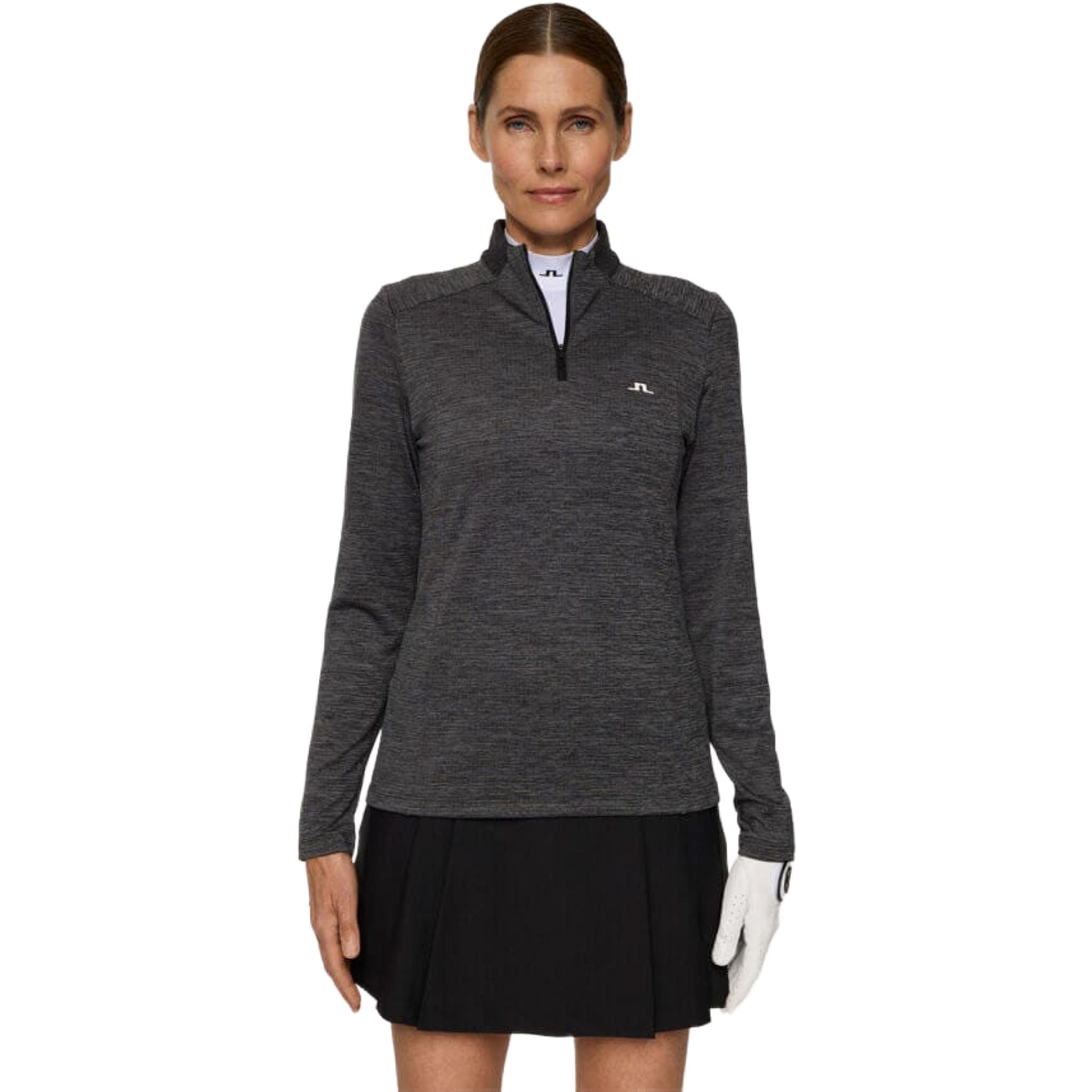 J. Lindeberg Steffi Quarter Zip Midlayer Damen