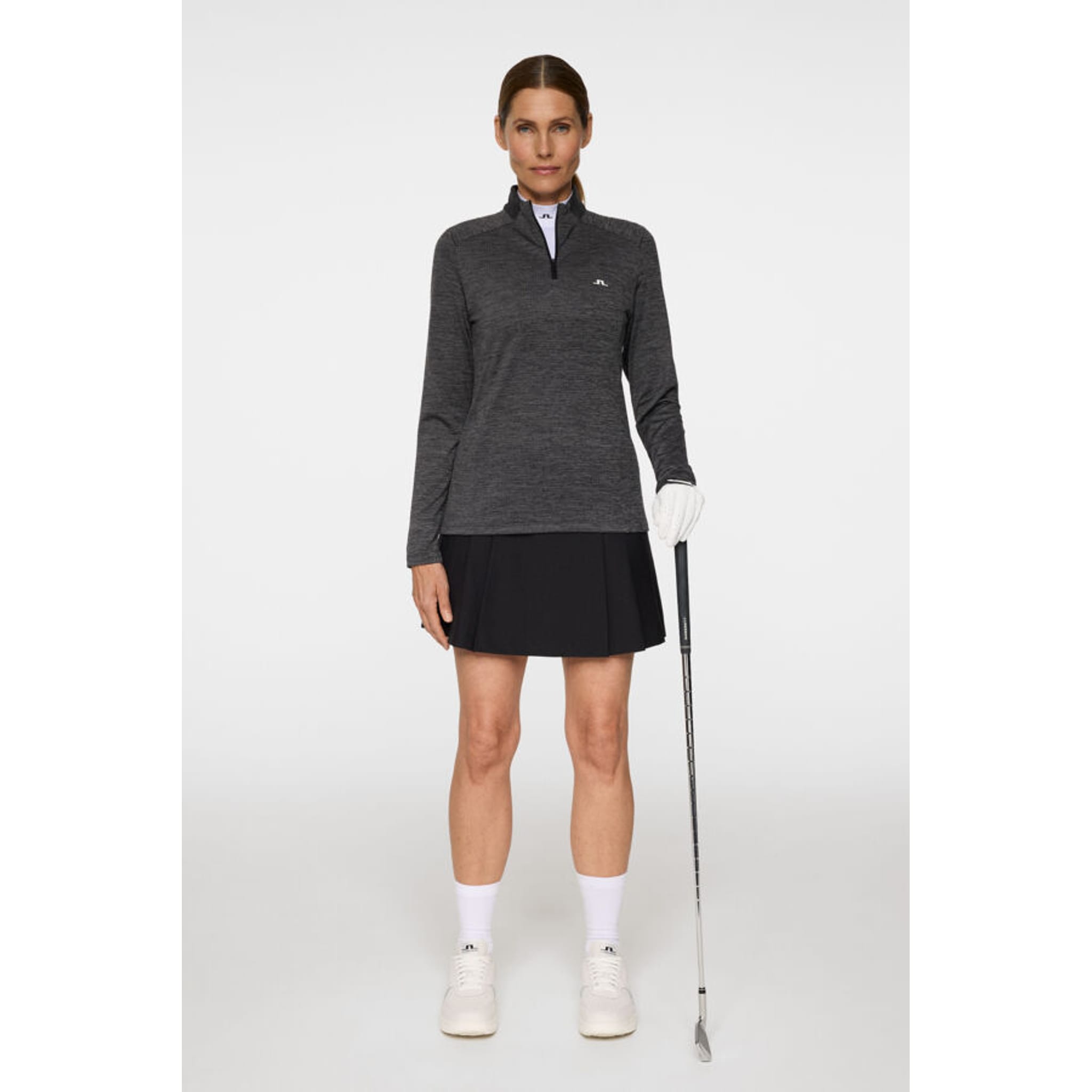 J. Lindeberg Steffi Quarter Zip Midlayer Damen