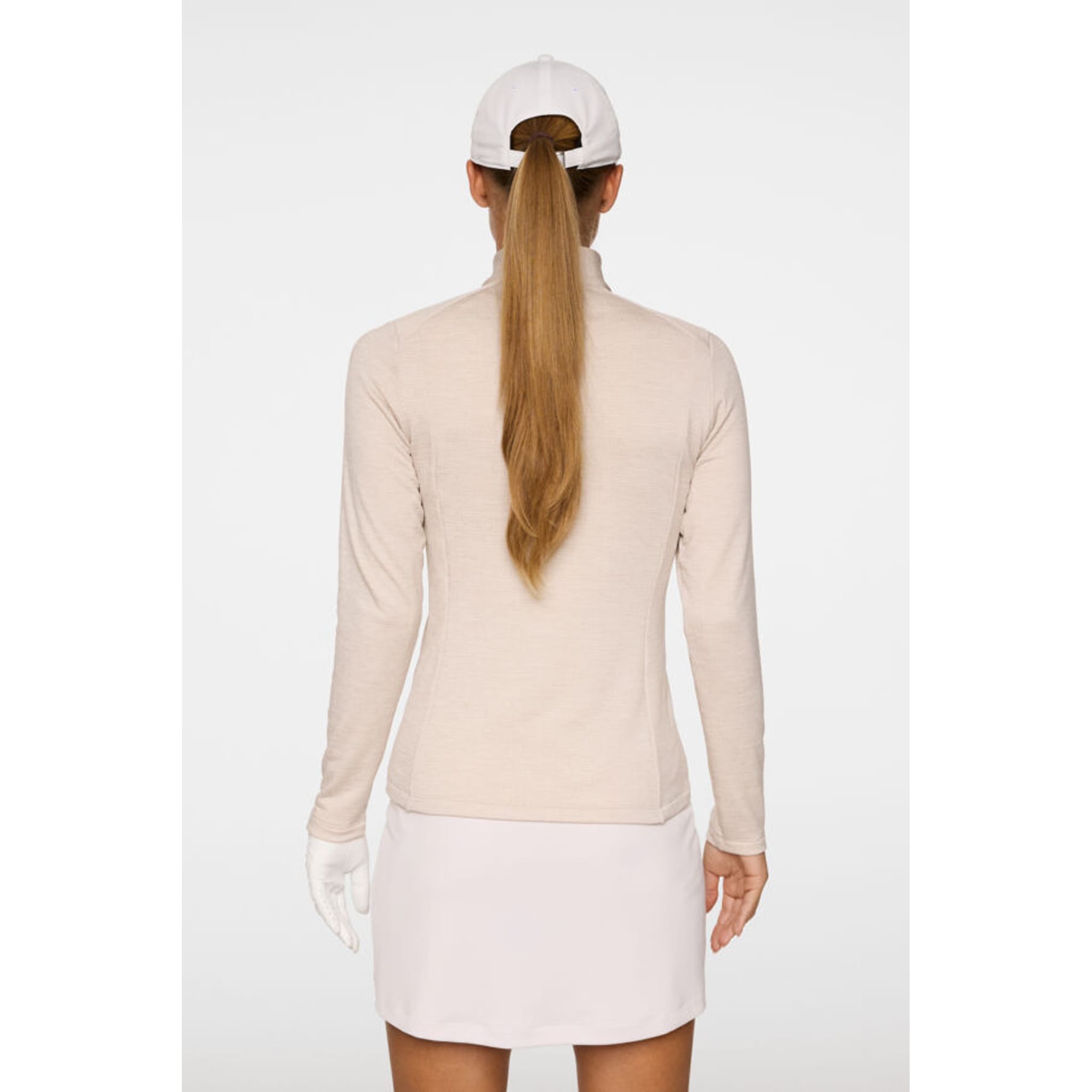 J. Lindeberg Steffi Quarter Zip Midlayer Damen