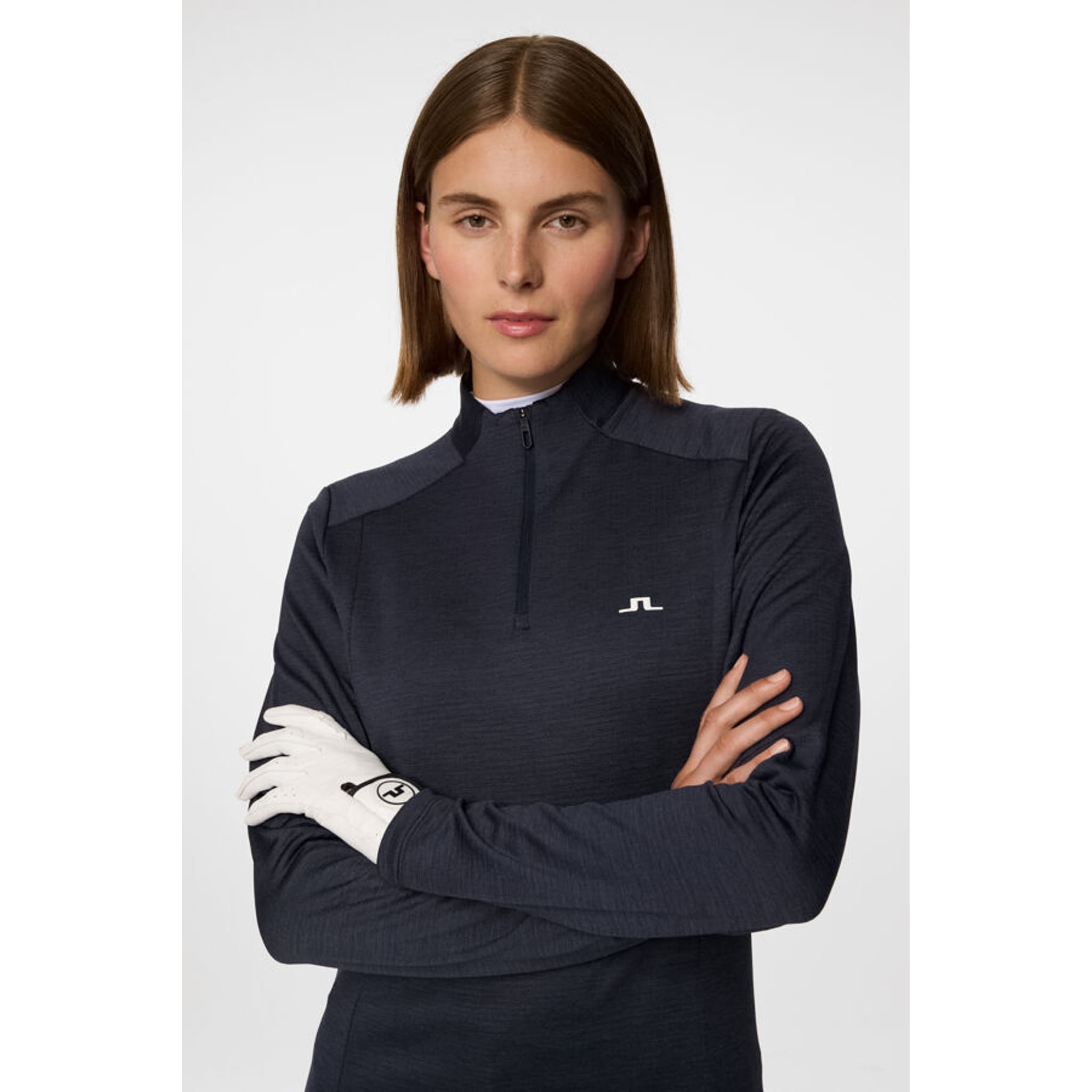 J. Lindeberg Steffi Quarter Zip Midlayer Damen