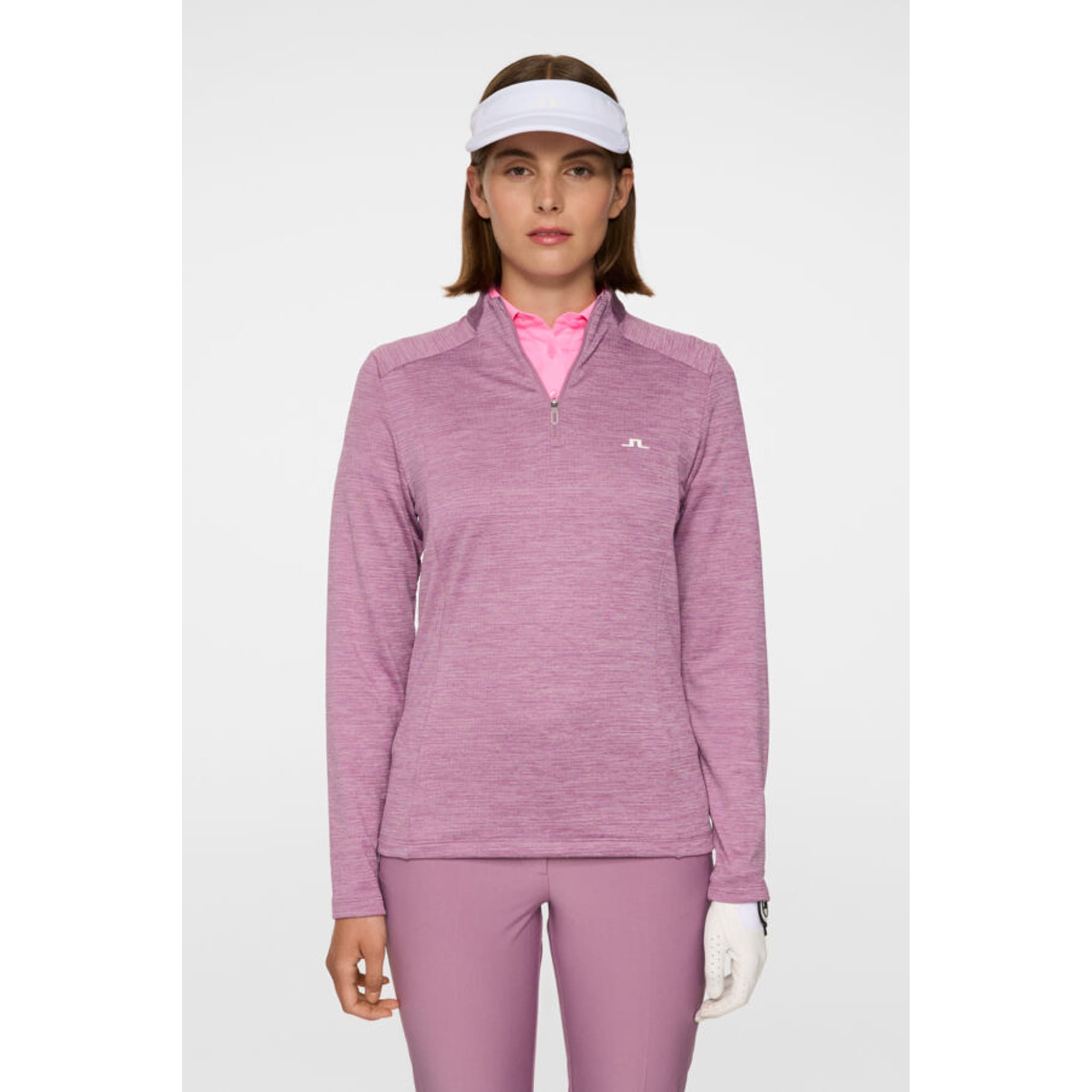 J. Lindeberg Steffi Quarter Zip Midlayer Damen