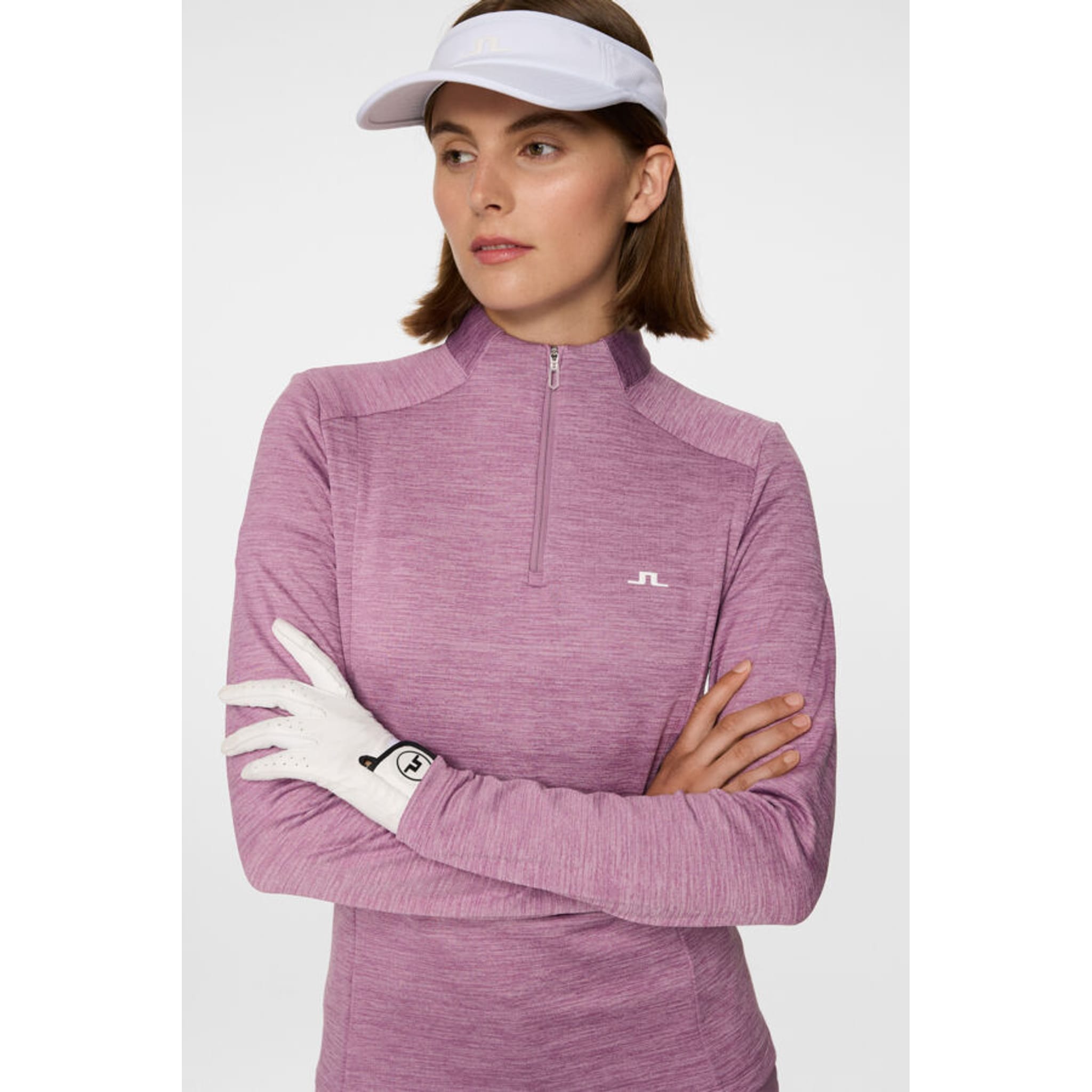 J. Lindeberg Steffi Quarter Zip Midlayer Damen