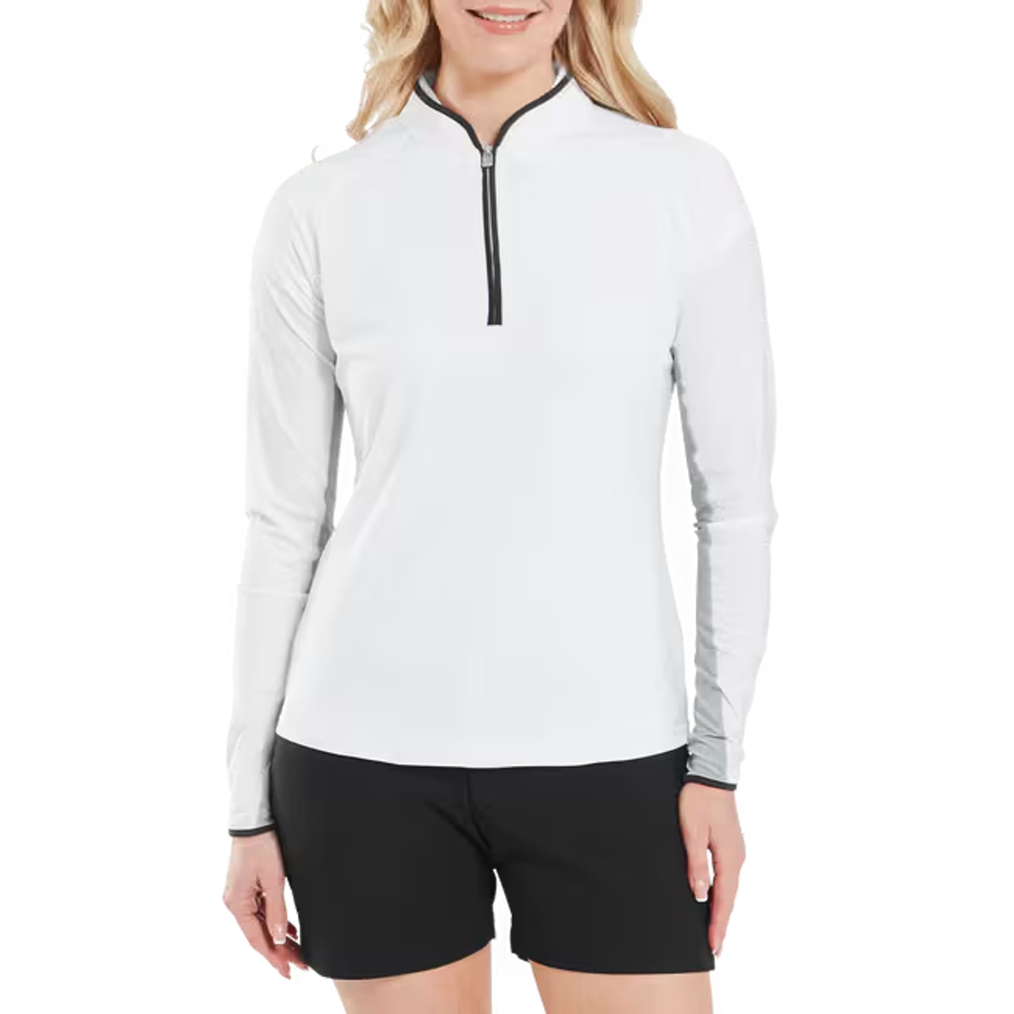 Footjoy 1/4 Zip Sonnenschutz Shirt Damen