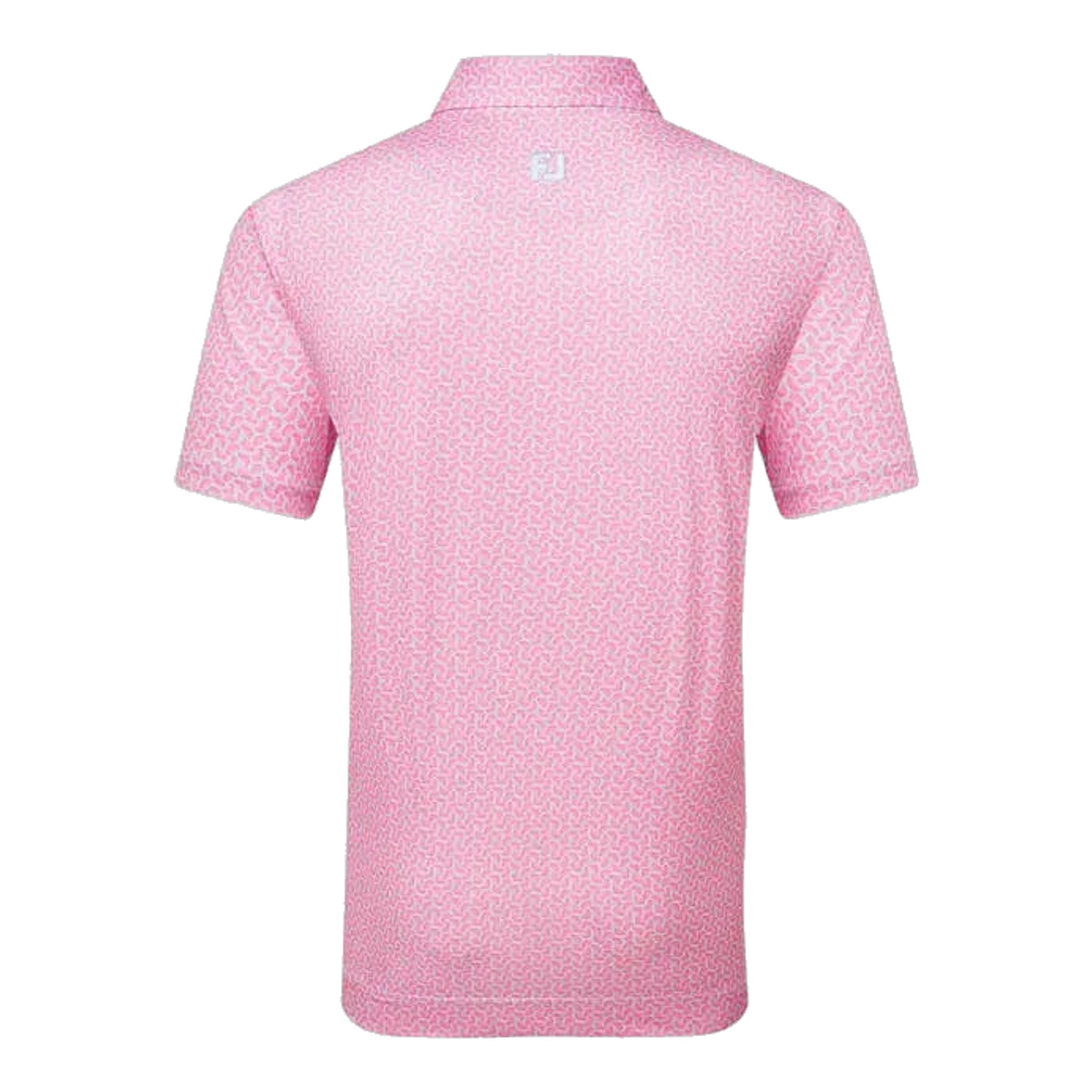 Footjoy Citrus Print Lisle Polo Herren