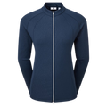 Footjoy Embossed Full-Zip Midlayer Damen