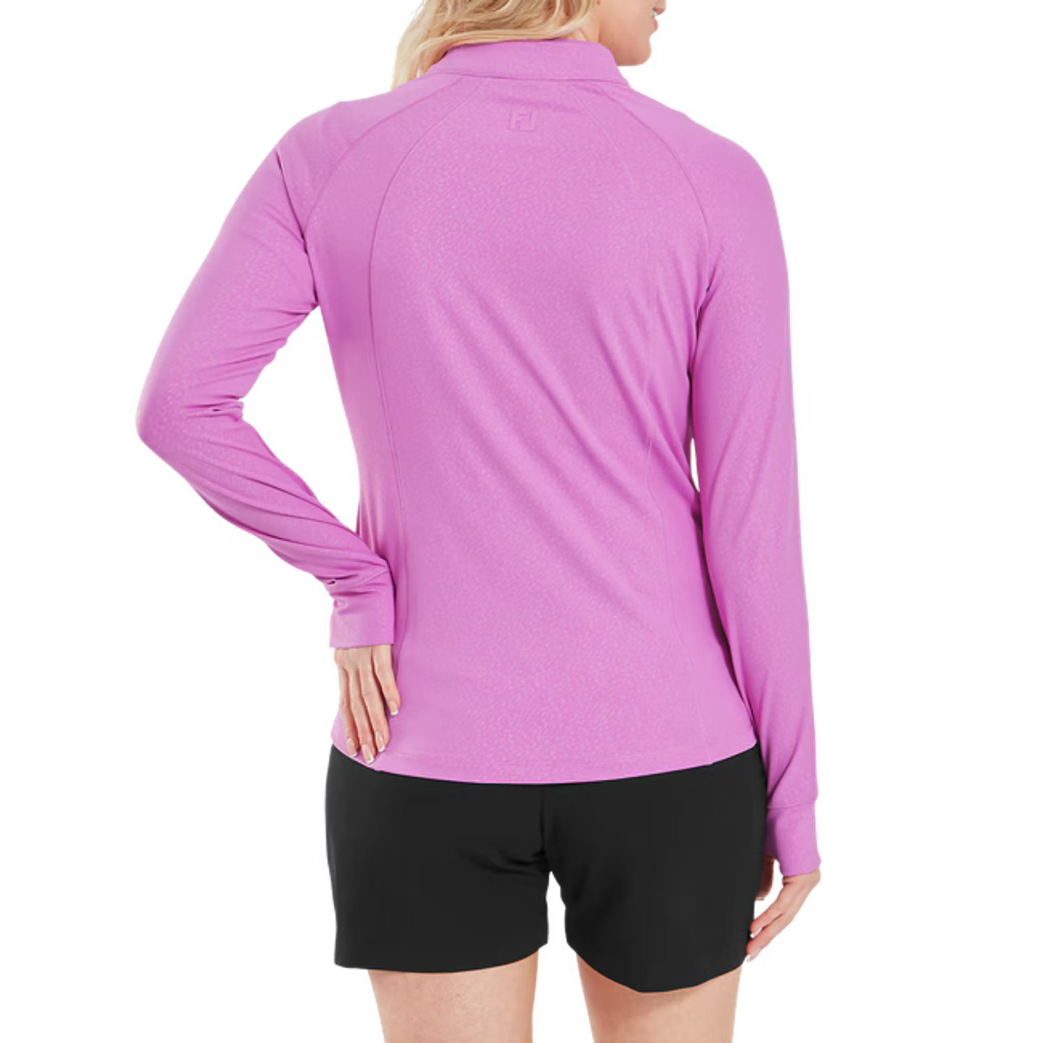 Footjoy Embossed Full-Zip Midlayer Damen