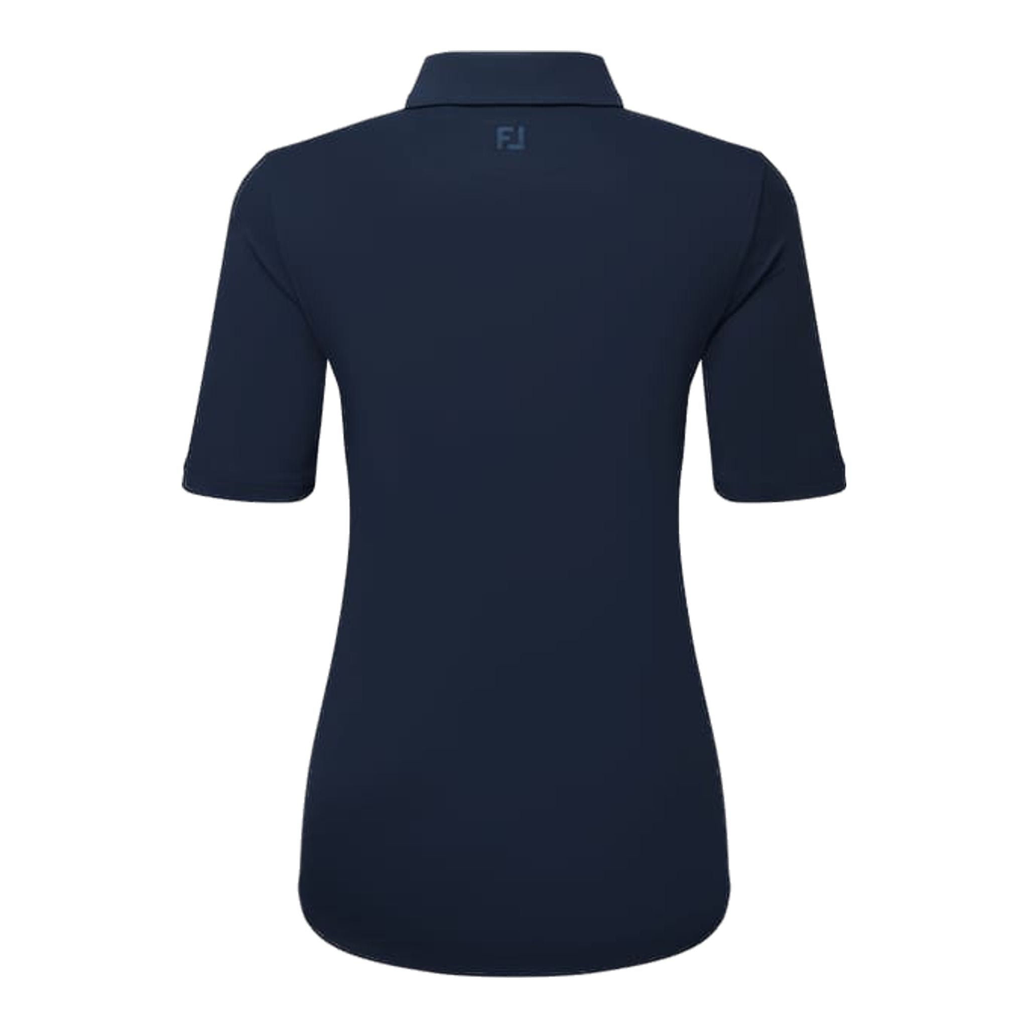 Footjoy Half Sleeve Ruched Lisle Polo Damen