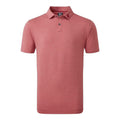Footjoy Heather Self Collar Lisle Polo Herren