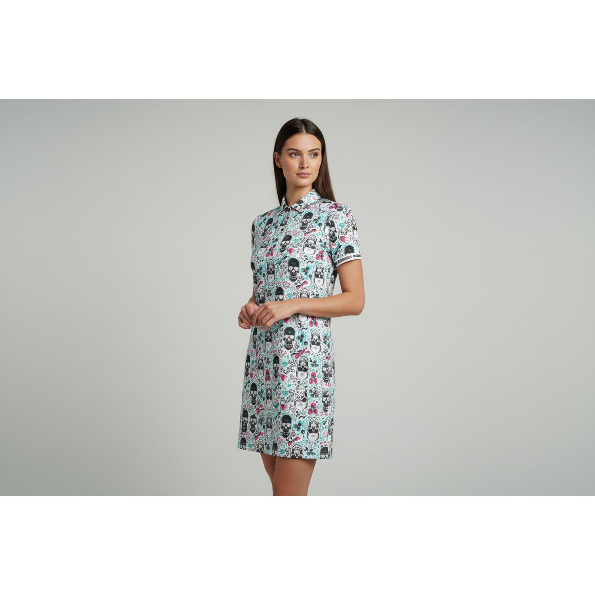 Golf Rowdies Skull Polo Damen