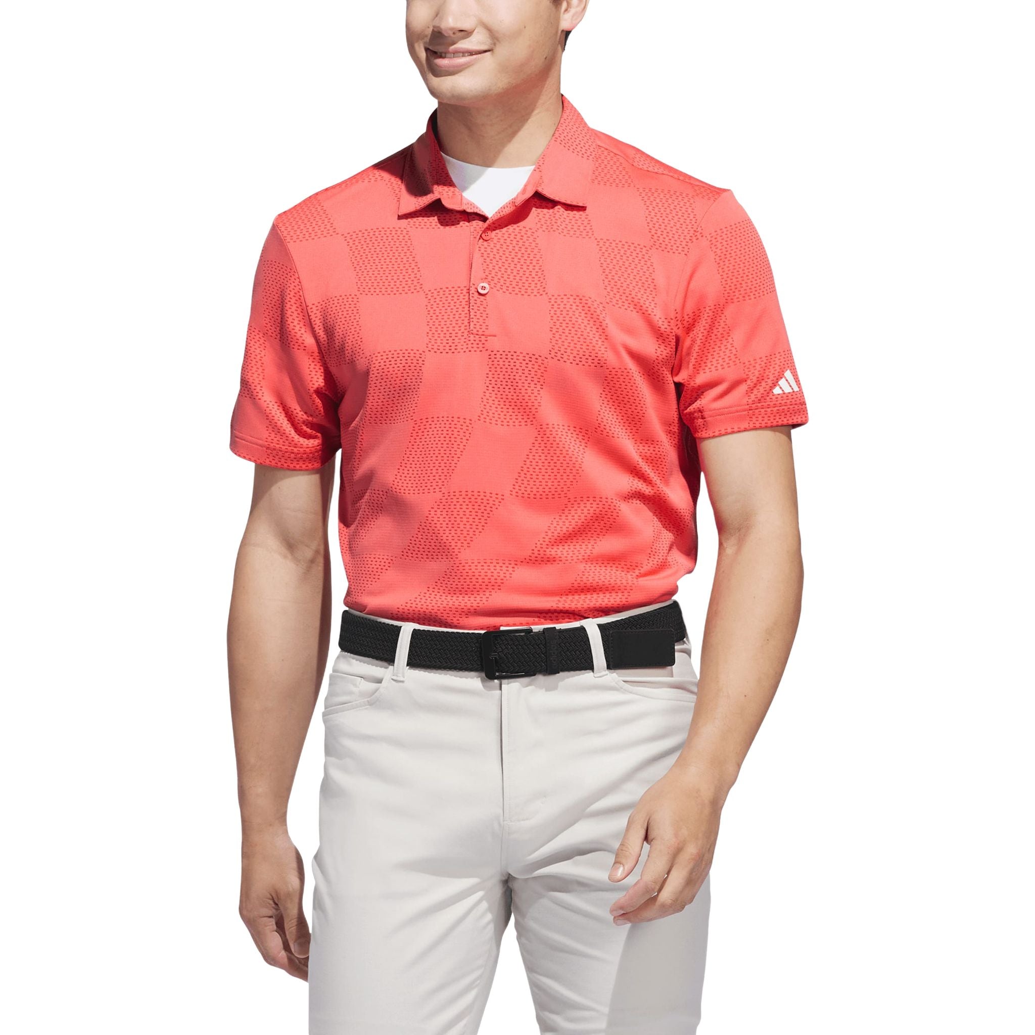 Adidas Ultimate365 Textured Jacquard Polo Shirt Herren