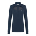 Original Penguin Mesh Langarm Poloshirt Damen
