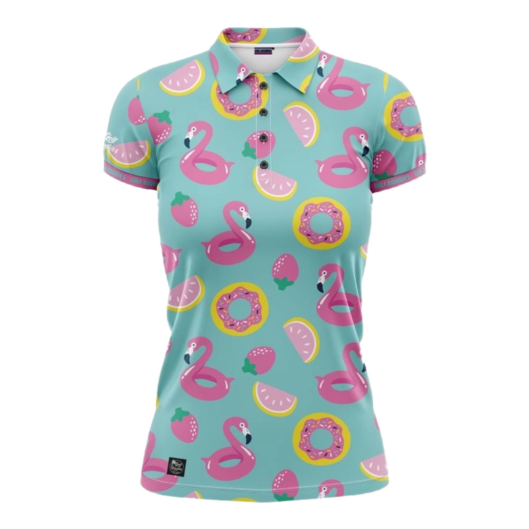 Golf Rowdies Donut Poloshirt Damen