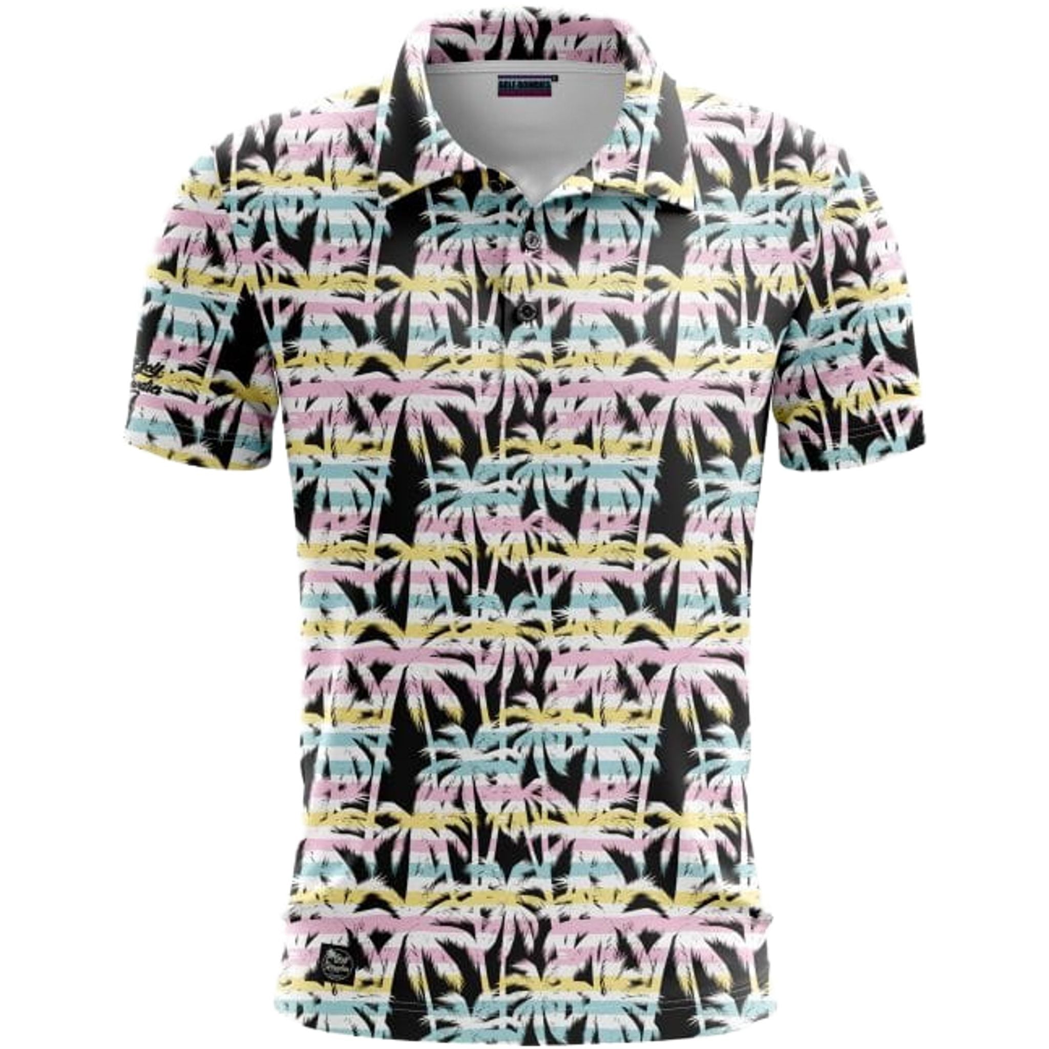 Golf Rowdies Palmen Polo Herren