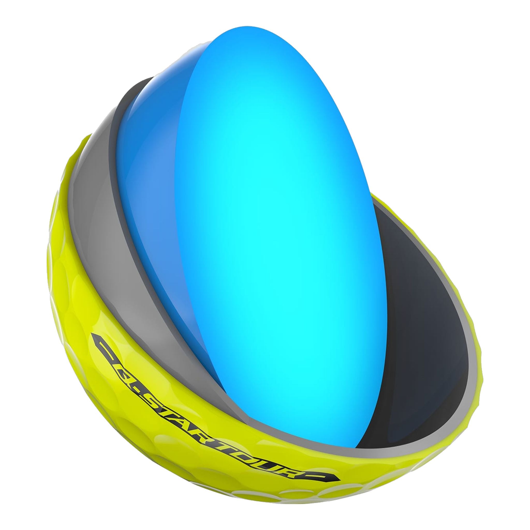 Srixon Q-Star Tour 5 Golfbälle (12 Stück) Herren