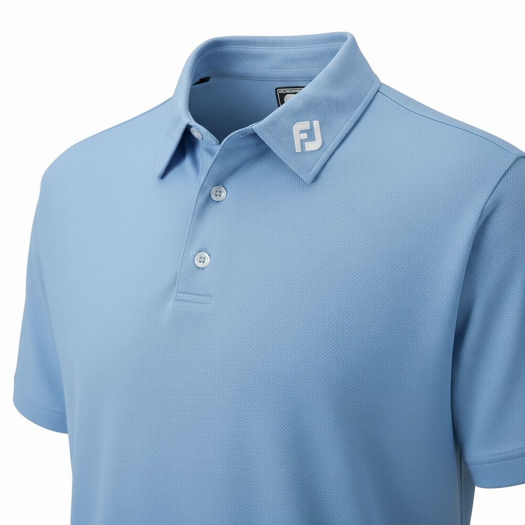Footjoy Pique Solid Stretch Polo Herren