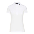 J. Lindeberg W Tour Tech slim TX Jersey Polo White Damen