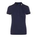 J. Lindeberg W Tour Tech slim TX Jersey Polo JL Navy Damen