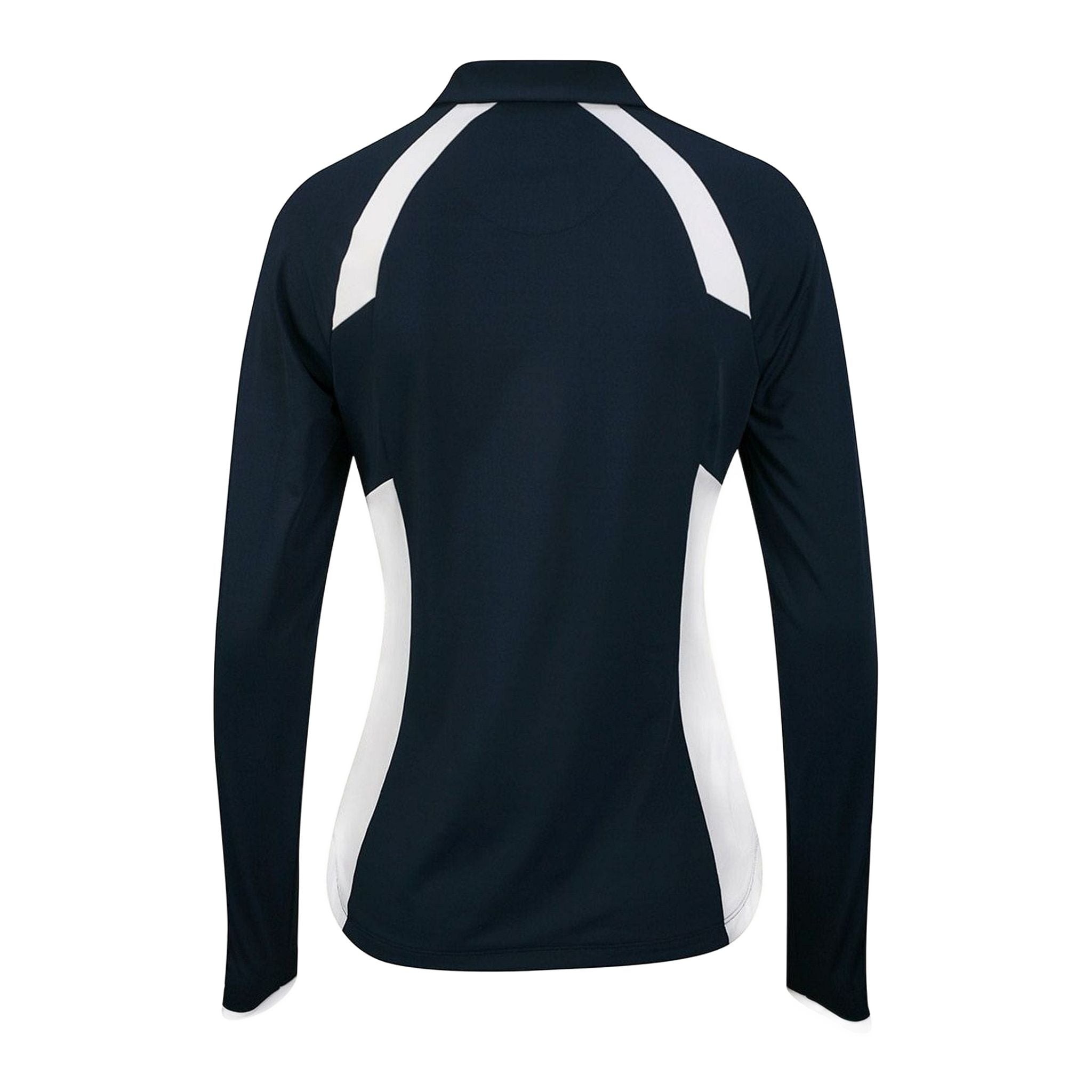 Original Penguin Colorblock Zip Poloshirt Damen
