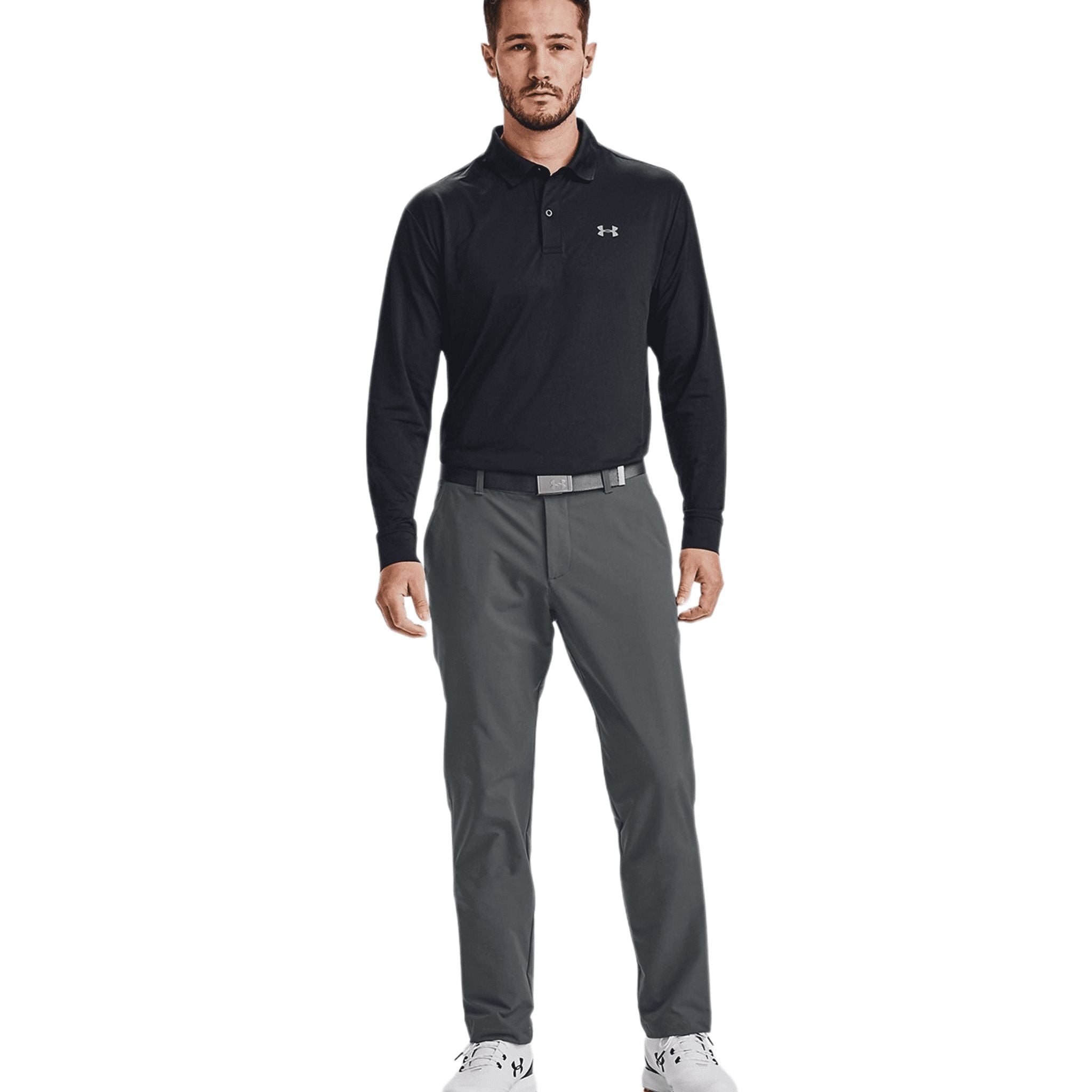 Under Armour Performance 2,0 Langarm-Poloshirt Herren