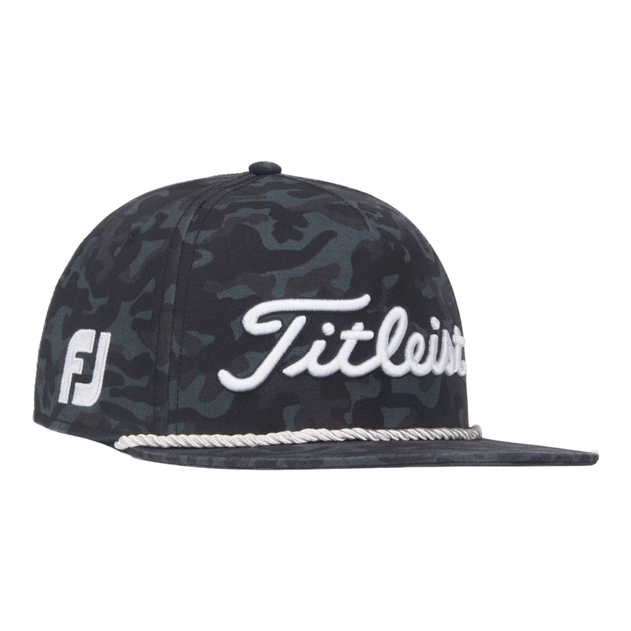 Titleist Tour Cotton Rope Flat Bill Kappe