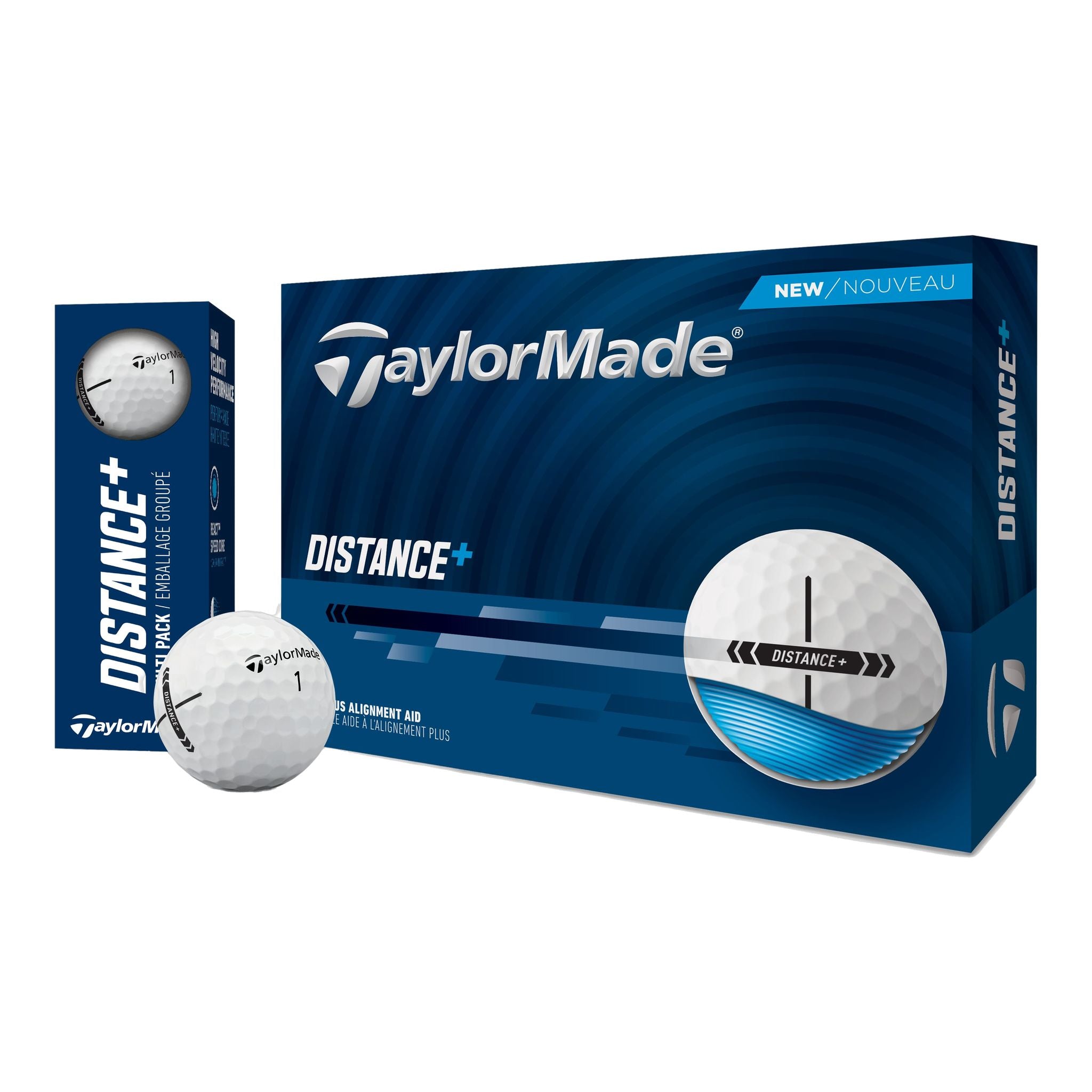 TaylorMade Distance+ Golfbälle Herren