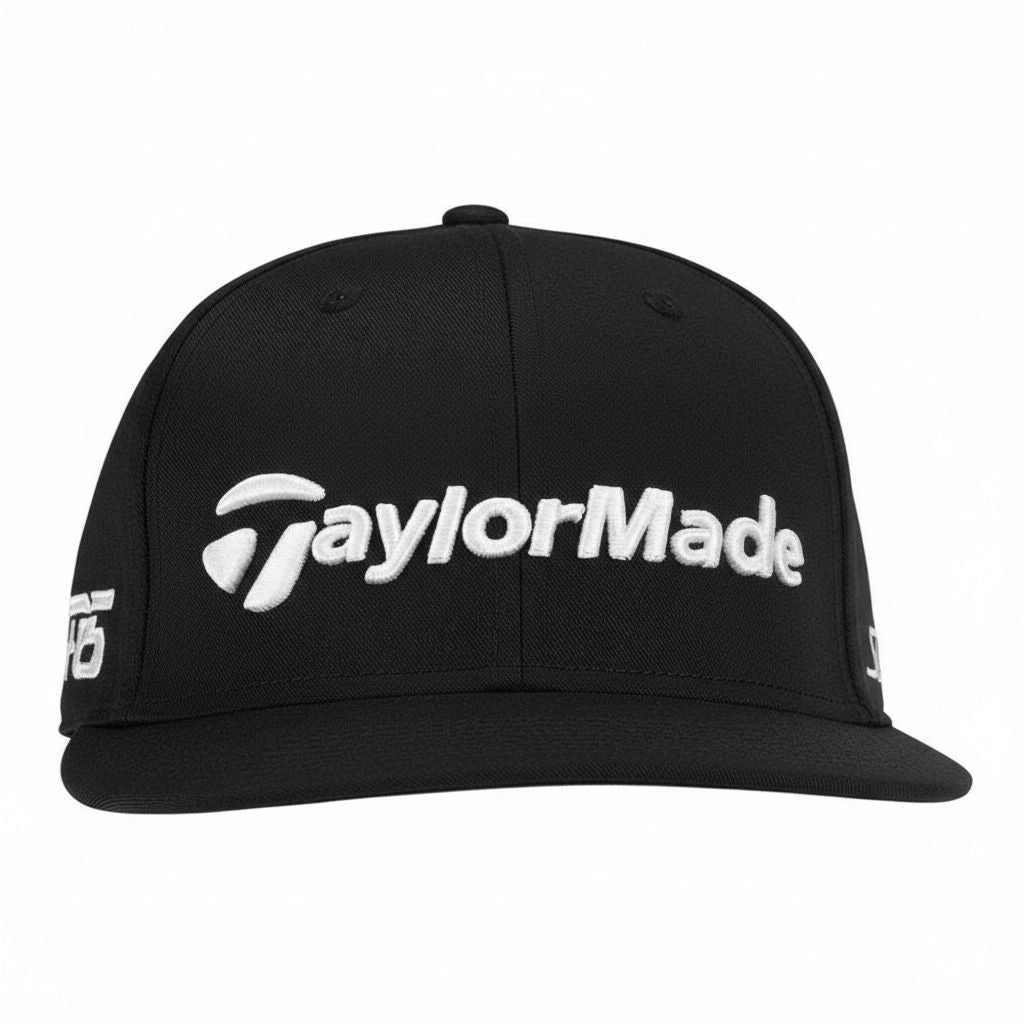 TaylorMade Tour Flatbill Kappe Herren Schwarz Herren